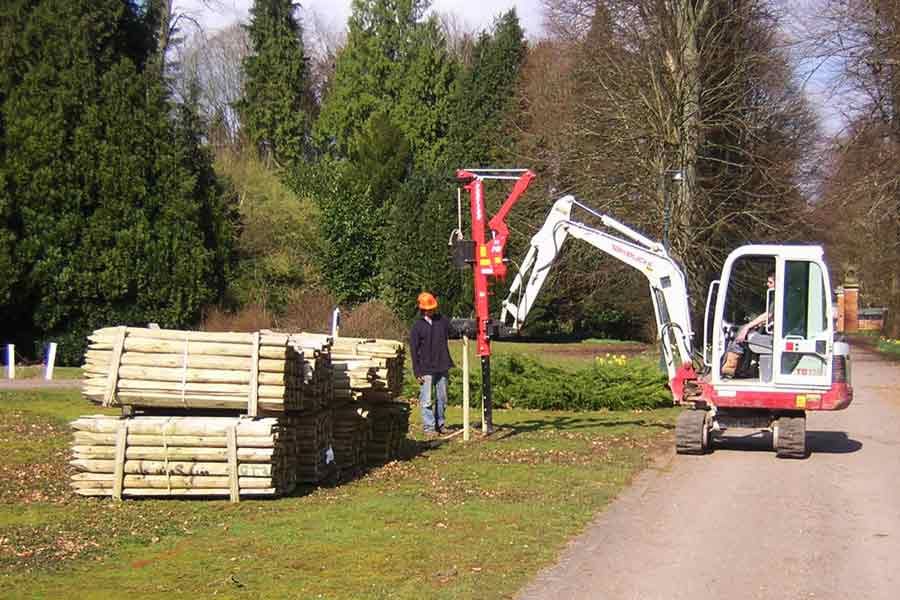 Installing Wooden Posts